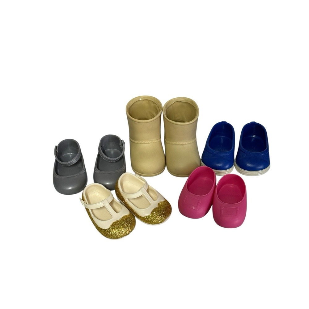 Our Generation Doll Shoes Lot Of 5 Pairs Fits‎ American Girl 18 " Dolls